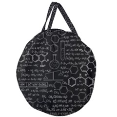 Medical Biology Detail Medicine Psychedelic Science Abstract Abstraction Chemistry Genetics Giant Round Zipper Tote by Sudhe