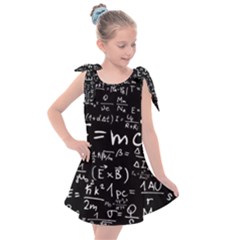 Science Albert Einstein Formula Mathematics Physics Special Relativity Kids  Tie Up Tunic Dress by Sudhe