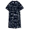 Science Albert Einstein Formula Mathematics Physics Special Relativity Kids  Boyleg Half Suit Swimwear View1