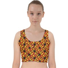 Rby 23 Velvet Racer Back Crop Top by ArtworkByPatrick