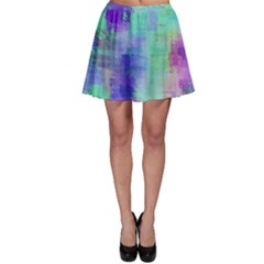 Watercolor Wash Skater Skirt