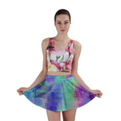 Watercolor Wash Mini Skirt