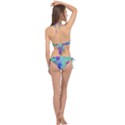 Watercolor Wash Cross Front Halter Bikini Set View2