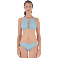 Light Blue Perfectly Cut Out Bikini Set by blkstudio