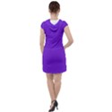 Violet Purple Drawstring Hooded Dress View2