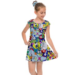 Dots 6 Kids  Cap Sleeve Dress by impacteesstreetwearsix