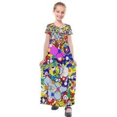 Dots 6 Kids  Short Sleeve Maxi Dress by impacteesstreetwearsix