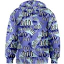 Penguins Pattern Kids  Zipper Hoodie Without Drawstring View2