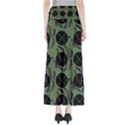 Feathers Pattern Full Length Maxi Skirt View2