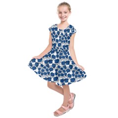 Blue Roses Kids  Short Sleeve Dress