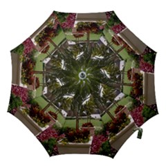 Columbus Commons In Late May  Hook Handle Umbrellas (large) by Riverwoman