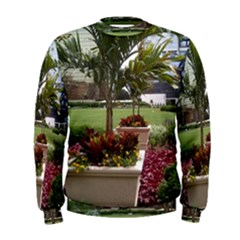 Columbus Commons In Late May  Men s Sweatshirt by Riverwoman