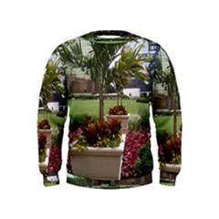 Columbus Commons In Late May  Kids  Sweatshirt by Riverwoman