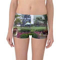 Columbus Commons In Late May  Reversible Boyleg Bikini Bottoms by Riverwoman