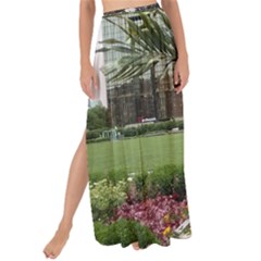 Columbus Commons In Late May  Maxi Chiffon Tie-up Sarong by Riverwoman