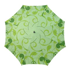 Floral Decoration Flowers Design Golf Umbrellas by Wegoenart