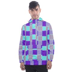 Thepurplesquare Men s Front Pocket Pullover Windbreaker