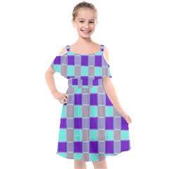 Thepurplesquare Kids  Cut Out Shoulders Chiffon Dress