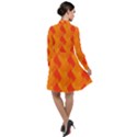 Velma Inspired Long Sleeve Chiffon Shirt Dress View2