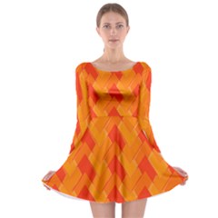 Velma Inspired Long Sleeve Skater Dress by designsbyamerianna