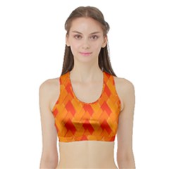 Velma Inspired Sports Bra With Border by designsbyamerianna