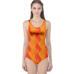 Velma Inspired One Piece Swimsuit by designsbyamerianna