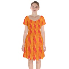 Velma Inspired Short Sleeve Bardot Dress by designsbyamerianna