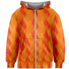 Velma Inspired Kids  Zipper Hoodie Without Drawstring