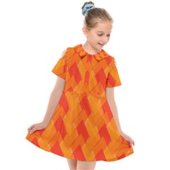 Velma Inspired Kids  Short Sleeve Shirt Dress by designsbyamerianna