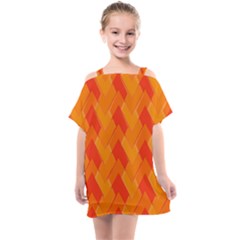 Velma Inspired Kids  One Piece Chiffon Dress by designsbyamerianna