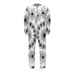 Flowers Mandala Hand Drawing Onepiece Jumpsuit (kids) by Wegoenart