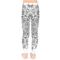 Drawing Pencil Pattern Mandala Kids  Legging View2