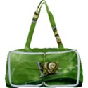 Snail Drops Rain Drawing Green Multi Function Bag View1