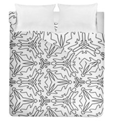 Pattern Design Pretty Cool Art Duvet Cover Double Side (queen Size) by Wegoenart