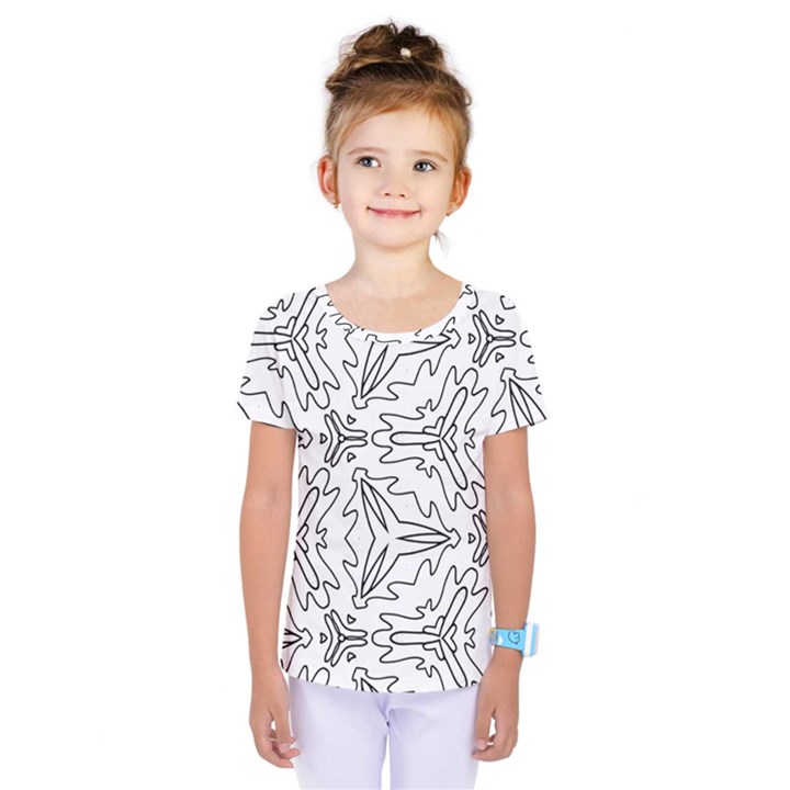 Pattern Design Pretty Cool Art Kids  One Piece Tee