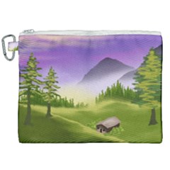 Digital Art Painting Landscape Canvas Cosmetic Bag (xxl) by Wegoenart