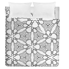 Pattern Design Pretty Cool Art Duvet Cover Double Side (queen Size) by Wegoenart