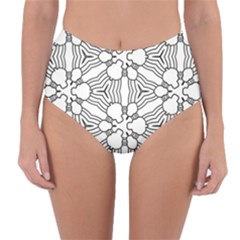 Pattern Design Pretty Cool Art Reversible High-waist Bikini Bottoms by Wegoenart