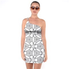 Pattern Design Pretty Cool Art One Soulder Bodycon Dress by Wegoenart