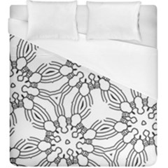 Pattern Design Pretty Cool Art Duvet Cover (king Size) by Wegoenart