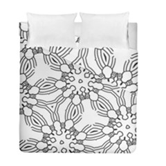 Pattern Design Pretty Cool Art Duvet Cover Double Side (full/ Double Size) by Wegoenart