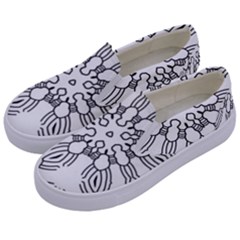 Pattern Design Pretty Cool Art Kids  Canvas Slip Ons by Wegoenart