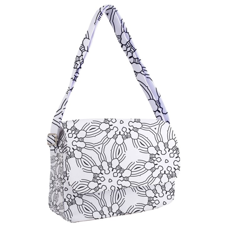 Pattern Design Pretty Cool Art Courier Bag