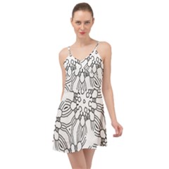 Pattern Design Pretty Cool Art Summer Time Chiffon Dress