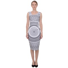 Pattern Design Pretty Cool Art Sleeveless Pencil Dress by Wegoenart