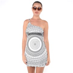 Pattern Design Pretty Cool Art One Soulder Bodycon Dress by Wegoenart