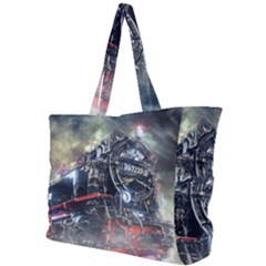 Steam Locomotive Br 99 Historically Simple Shoulder Bag by Wegoenart