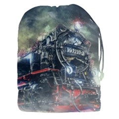 Steam Locomotive Br 99 Historically Drawstring Pouch (xxxl) by Wegoenart