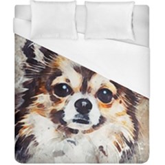 Chihuahua Dog Cute Pets Small Duvet Cover (california King Size) by Wegoenart