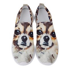 Chihuahua Dog Cute Pets Small Women s Slip On Sneakers by Wegoenart